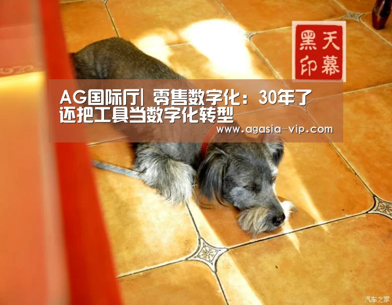 AG国际厅|
零售数字化:30年了 还把工具当数字化转型(图2) AG电竞